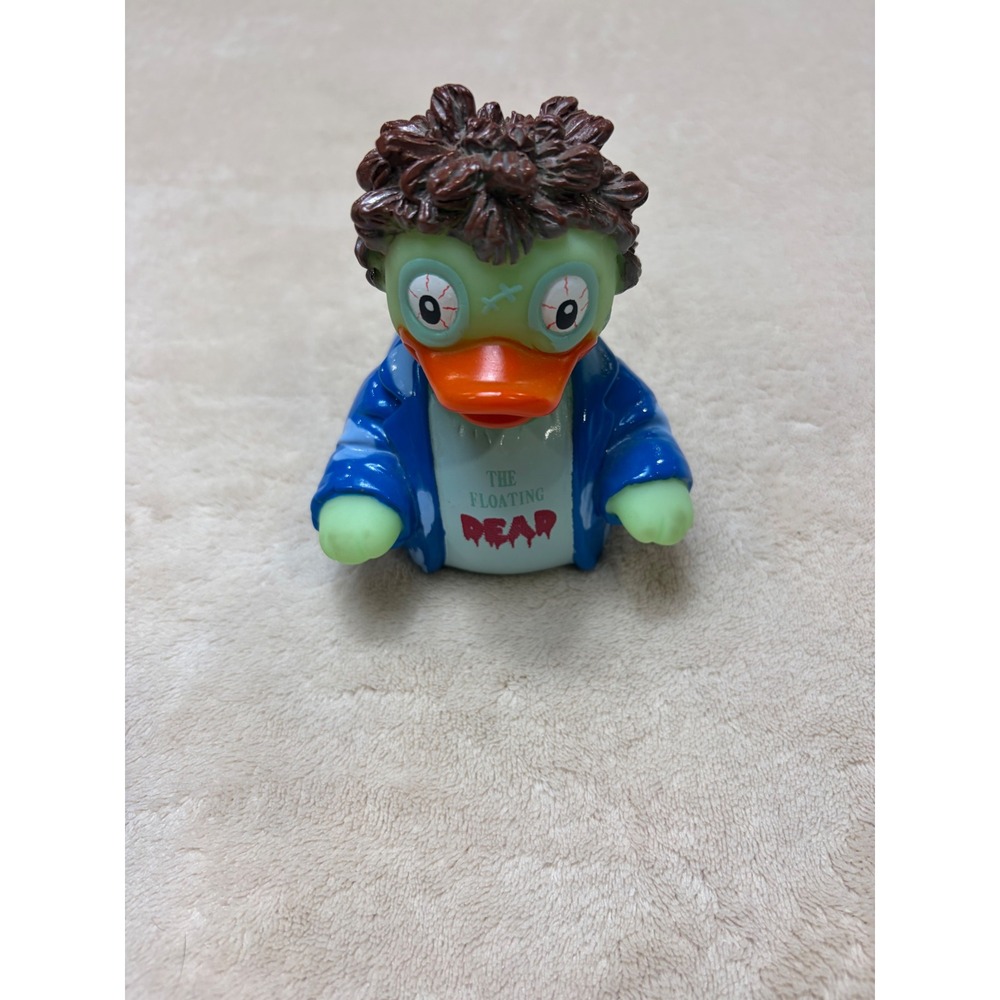 CelebriDucks Floating Dead Rubber Duck Unisex OS Green Excellent Zombie Horror